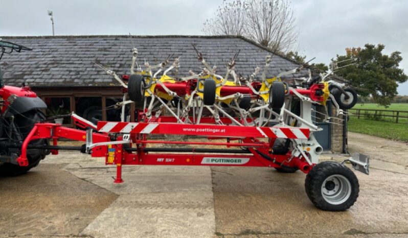 2018 POTTINGER HIT 12.14T TRAILED 12 ROTOR TEDDER 15,950 + VAT full