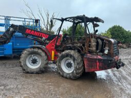 2019 Manitou MLA-T 533-145 V+ Agricultural Telehandler c/w Headstock (No Bucket/Attachment). 1 full