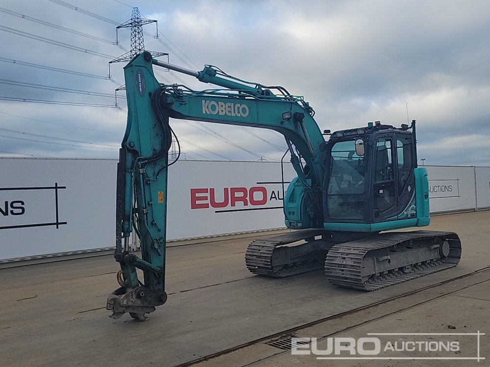 2019 Kobelco SK140SRLC-5 10 Ton+ Excavators For Auction: Leeds -27th, 28th, 29th, 30th November 24 @ 8:00am