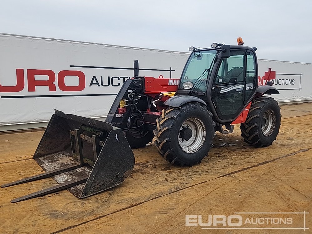 2012 Manitou MLT627T Telehandlers For Auction: Dromore – 6th & 7th December 2024 @ 9:00am