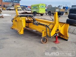 Bunce Hydraulic Dual Brush/Snow Plough to suit 3 Point Linkage Farm Machinery For Auction: Leeds -27th, 28th, 29th, 30th November 24 @ 8:00am full