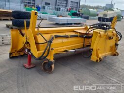 Bunce Hydraulic Dual Brush/Snow Plough to suit 3 Point Linkage Farm Machinery For Auction: Leeds -27th, 28th, 29th, 30th November 24 @ 8:00am full