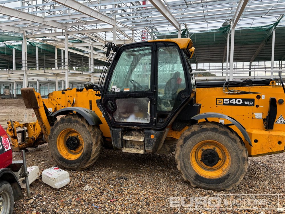 2018 JCB 540-180 Hi Viz Telehandlers For Auction: Leeds -27th, 28th, 29th, 30th November 24 @ 8:00am