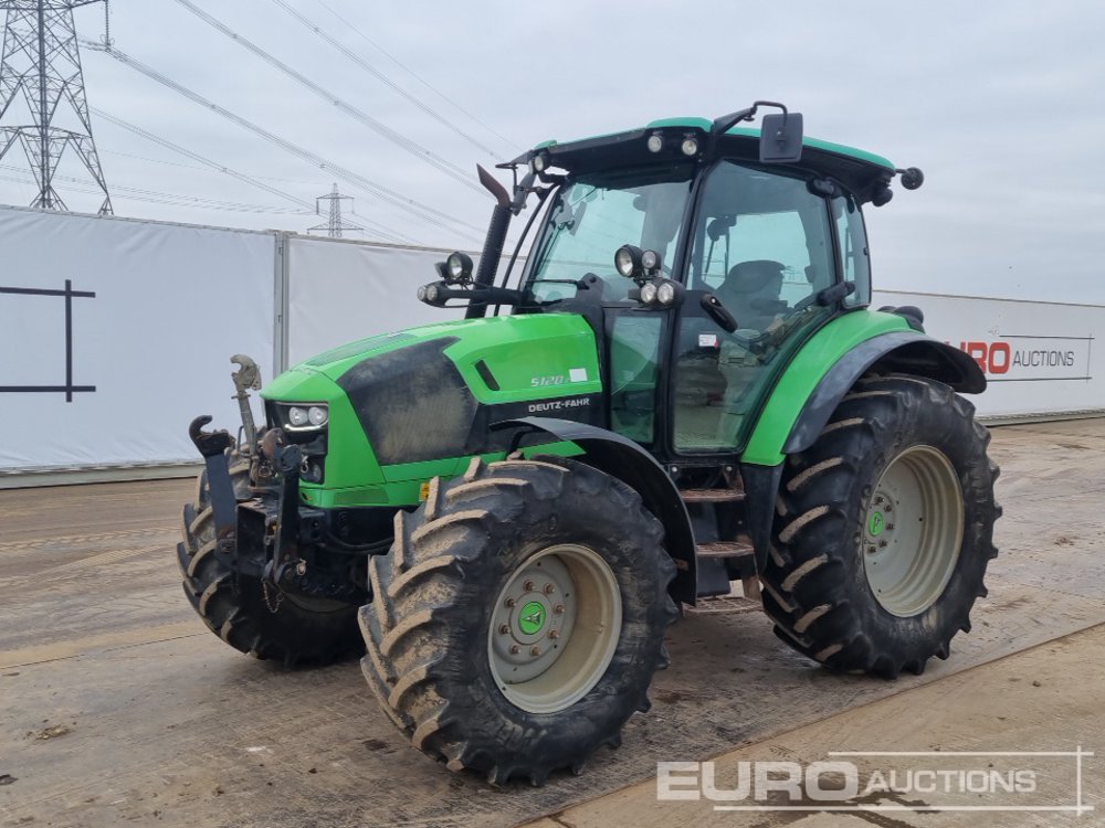 Deutz Fahr 5120P Tractors For Auction: Leeds -27th, 28th, 29th, 30th November 24 @ 8:00am