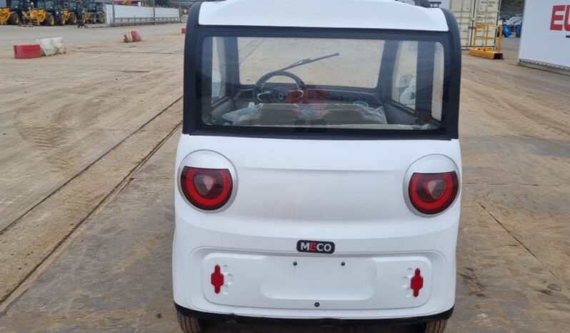 Unused 2024 Meco M-F Golf Carts For Auction: Leeds -27th, 28th, 29th, 30th November 24 @ 8:00am full