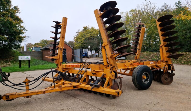 Simba 7m hydraulic folding disc harrows full