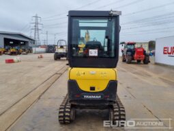 2020 Yanmar SV18 Mini Excavators For Auction: Leeds -27th, 28th, 29th, 30th November 24 @ 8:00am full