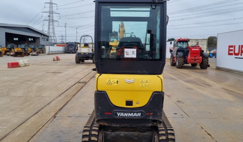 2020 Yanmar SV18 Mini Excavators For Auction: Leeds -27th, 28th, 29th, 30th November 24 @ 8:00am full