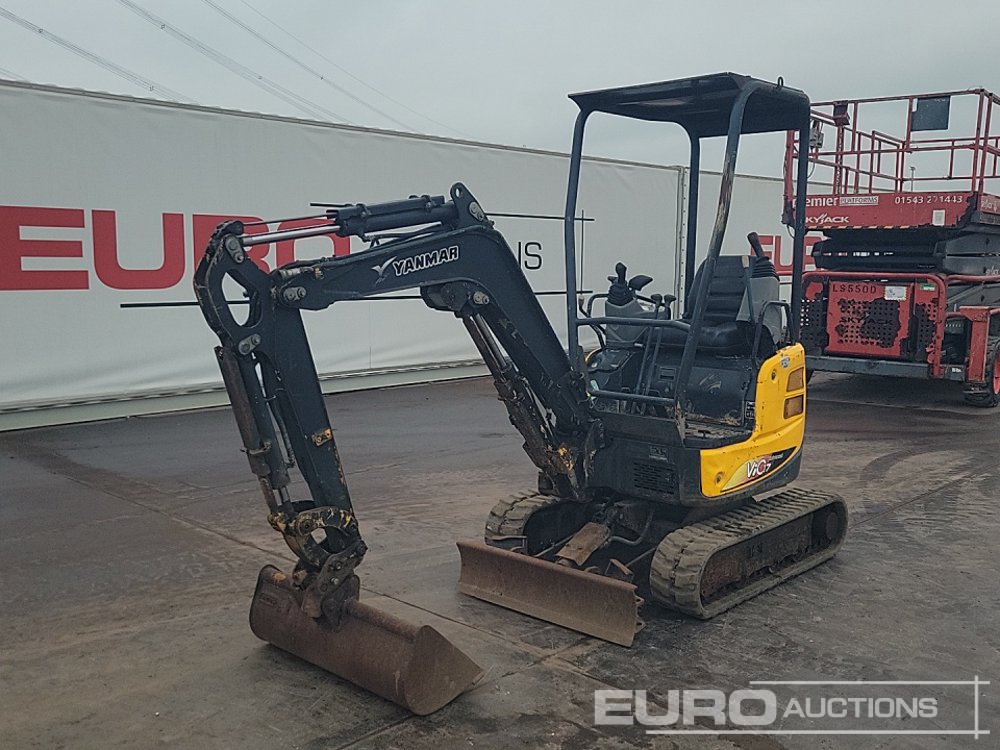 2015 Yanmar ViO17 Mini Excavators For Auction: Leeds -27th, 28th, 29th, 30th November 24 @ 8:00am