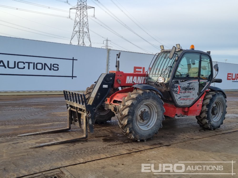 2016 Manitou MT732 Telehandlers For Auction: Leeds -27th, 28th, 29th, 30th November 24 @ 8:00am