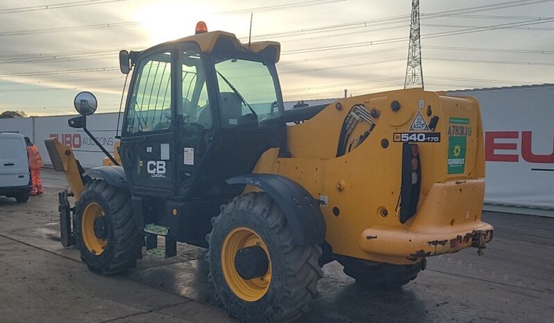 2017 JCB 540-170 Telehandlers For Auction: Leeds -27th, 28th, 29th, 30th November 24 @ 8:00am full