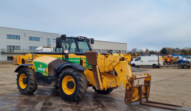 2017 JCB 540-180 Hi Viz Telehandlers For Auction: Leeds -27th, 28th, 29th, 30th November 24 @ 8:00am full