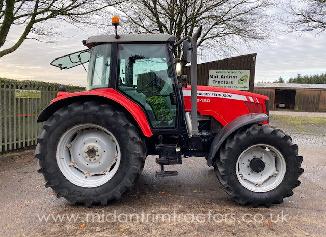 2009 Massey Ferguson 5480 T-3 c/w front suspension full