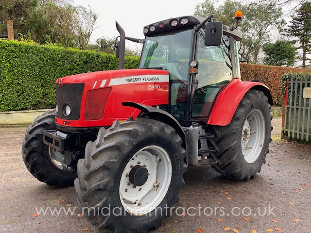 2009 Massey Ferguson 5480 T-3 c/w front suspension