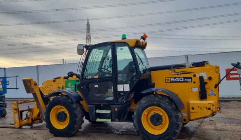 2017 JCB 540-180 Hi Viz Telehandlers For Auction: Leeds -27th, 28th, 29th, 30th November 24 @ 8:00am full