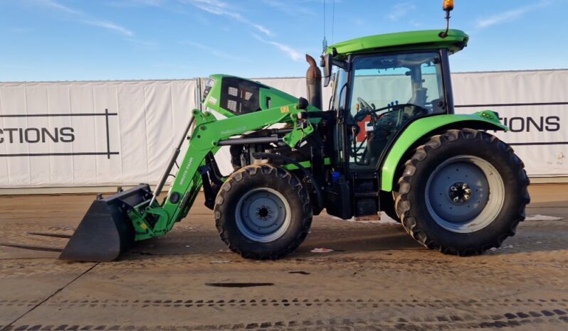 2019 Deutz-Fahr 5125 4WD Tractor, Front Linkage & PTO, Front Suspension, Profiline FZ20 Front Loader, 4 Spool Valves, A/C, Bucket & Forks ( 2814 hrs ) Tractors For Auction: Dromore – 6th & 7th December 2024 @ 9:00am full