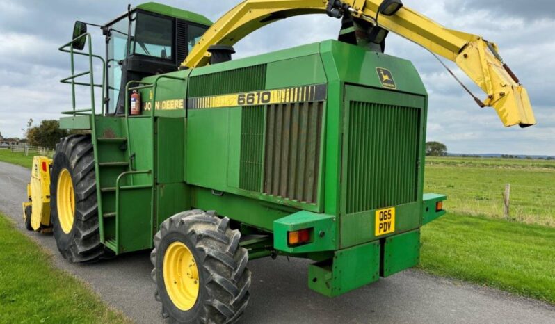 1997 John Deere 6610 Forager  – £9,950 for sale in Somerset full