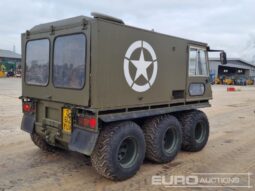 Williams Fairey 6×6 Amphibious Utility Vehicle, Black Line Front Winch (Reg. Docs. Available) Utility Vehicles For Auction: Leeds -27th, 28th, 29th, 30th November 24 @ 8:00am full