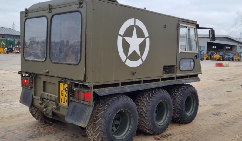 Williams Fairey 6×6 Amphibious Utility Vehicle, Black Line Front Winch (Reg. Docs. Available) Utility Vehicles For Auction: Leeds -27th, 28th, 29th, 30th November 24 @ 8:00am full