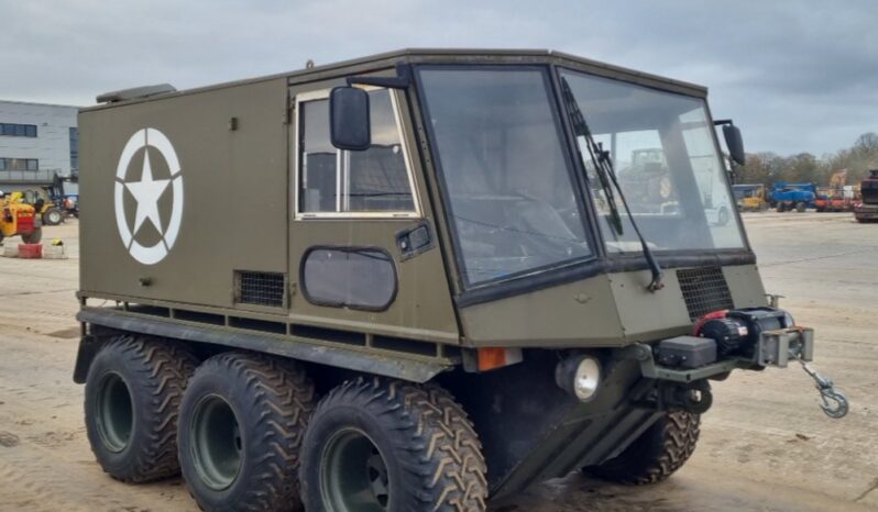 Williams Fairey 6×6 Amphibious Utility Vehicle, Black Line Front Winch (Reg. Docs. Available) Utility Vehicles For Auction: Leeds -27th, 28th, 29th, 30th November 24 @ 8:00am full