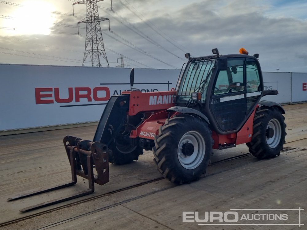 Manitou MT732 Telehandlers For Auction: Leeds -27th, 28th, 29th, 30th November 24 @ 8:00am