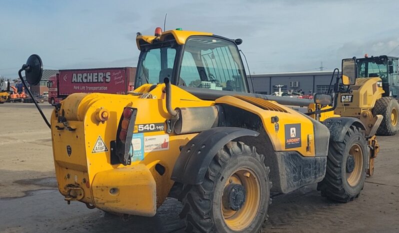 2019 JCB 540-140 Hi Viz Telehandlers For Auction: Leeds -27th, 28th, 29th, 30th November 24 @ 8:00am full