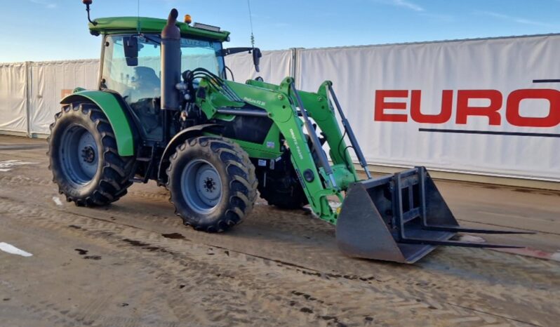 2019 Deutz-Fahr 5125 4WD Tractor, Front Linkage & PTO, Front Suspension, Profiline FZ20 Front Loader, 4 Spool Valves, A/C, Bucket & Forks ( 2814 hrs ) Tractors For Auction: Dromore – 6th & 7th December 2024 @ 9:00am full