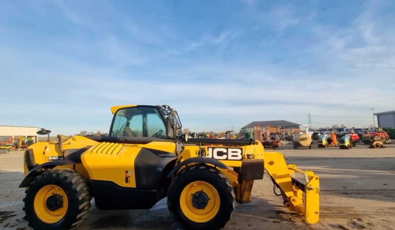 2016 JCB 540-140 Hi Viz Telehandlers For Auction: Leeds -27th, 28th, 29th, 30th November 24 @ 8:00am full