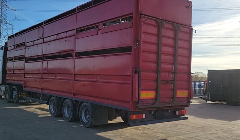 Houghton Tri Axle Double Deck Live Stock Trailer, Hydraulic Ramp Livestock Trailers For Auction: Leeds -27th, 28th, 29th, 30th November 24 @ 8:00am full