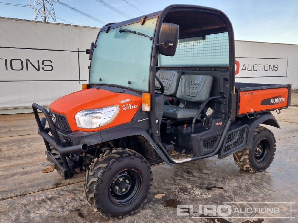 2019 Kubota RTV X1110 Utility Vehicles For Auction: Leeds -27th, 28th, 29th, 30th November 24 @ 8:00am