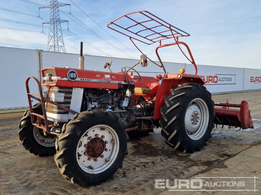 Massey Ferguson MF165 Tractors For Auction: Leeds -27th, 28th, 29th, 30th November 24 @ 8:00am