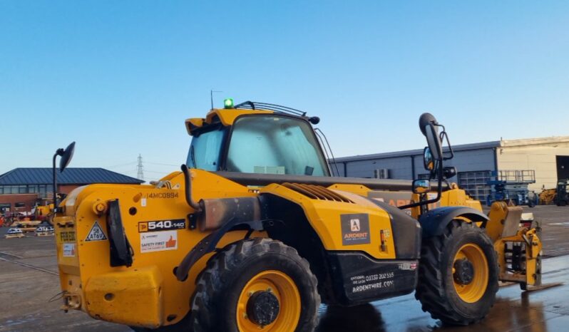 2018 JCB 540-140 Hi Viz Telehandlers For Auction: Leeds -27th, 28th, 29th, 30th November 24 @ 8:00am full