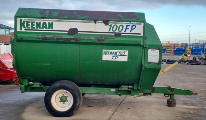 Keenan 100FP Farm Machinery For Auction: Leeds -27th, 28th, 29th, 30th November 24 @ 8:00am full