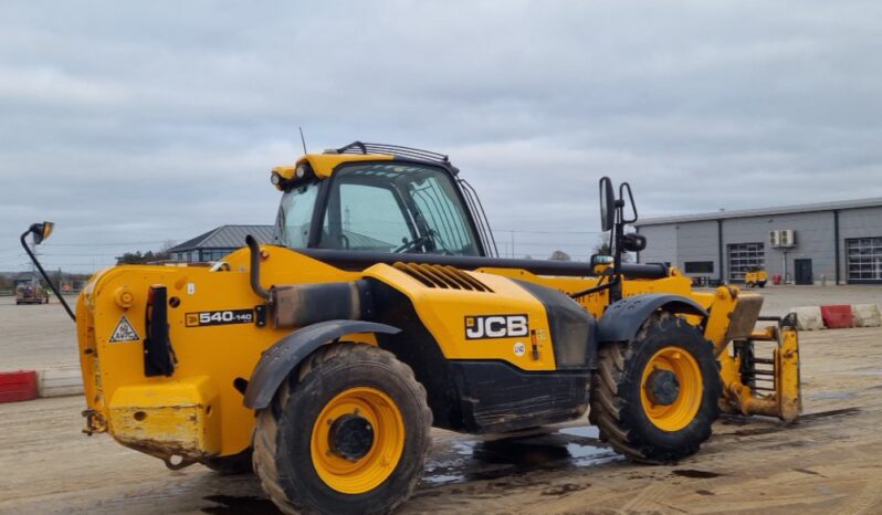 2019 JCB 540-140 Hi Viz Telehandlers For Auction: Leeds -27th, 28th, 29th, 30th November 24 @ 8:00am full