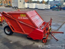 D.W. Tomlin PTO Driven Paddock Sweeper to suit 3 Pont Linkage Farm Machinery For Auction: Leeds -27th, 28th, 29th, 30th November 24 @ 8:00am full