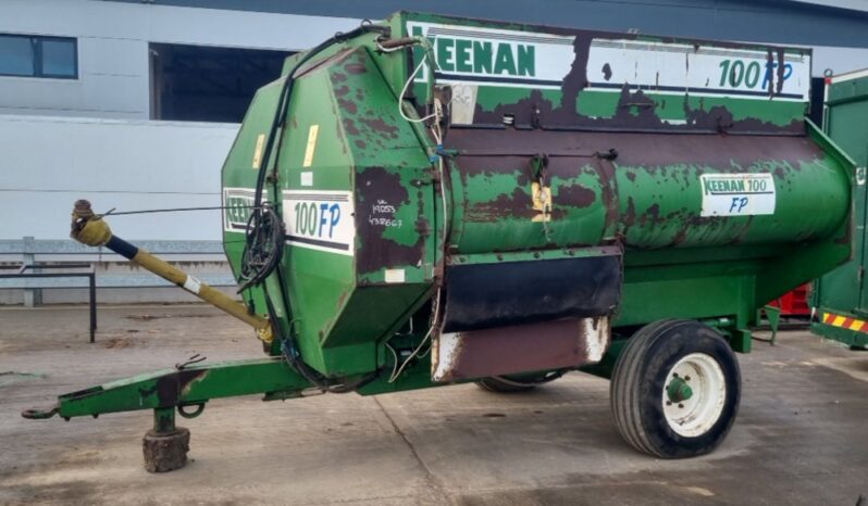 Keenan 100FP Farm Machinery For Auction: Leeds -27th, 28th, 29th, 30th November 24 @ 8:00am full