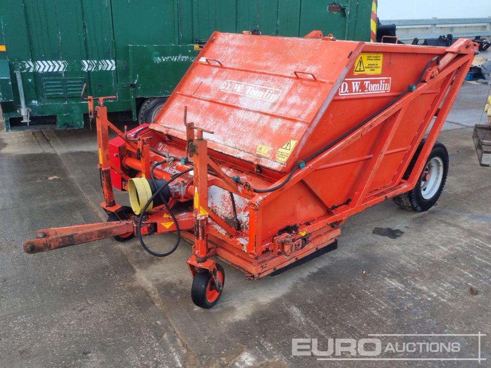 D.W. Tomlin PTO Driven Paddock Sweeper to suit 3 Pont Linkage Farm Machinery For Auction: Leeds -27th, 28th, 29th, 30th November 24 @ 8:00am