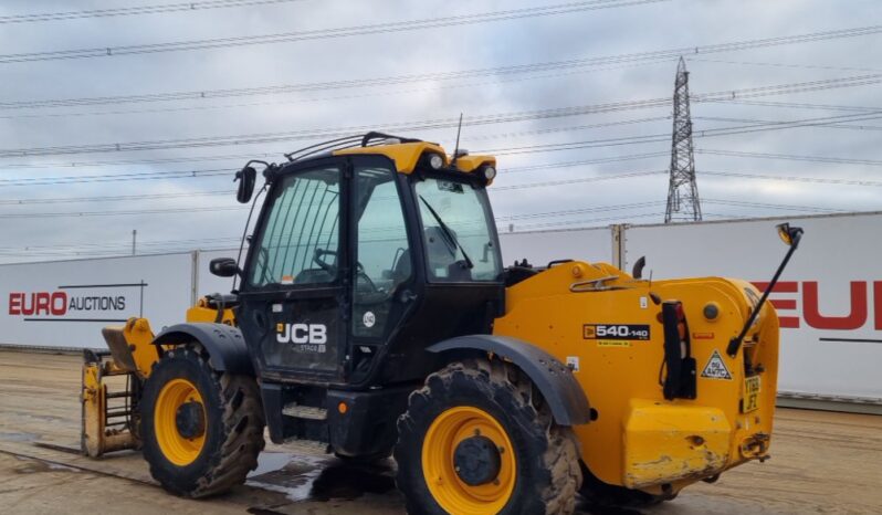 2019 JCB 540-140 Hi Viz Telehandlers For Auction: Leeds -27th, 28th, 29th, 30th November 24 @ 8:00am full