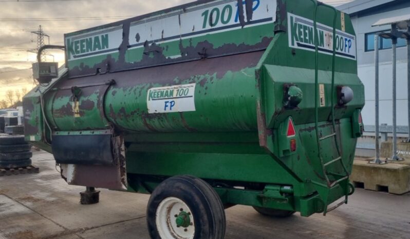 Keenan 100FP Farm Machinery For Auction: Leeds -27th, 28th, 29th, 30th November 24 @ 8:00am full