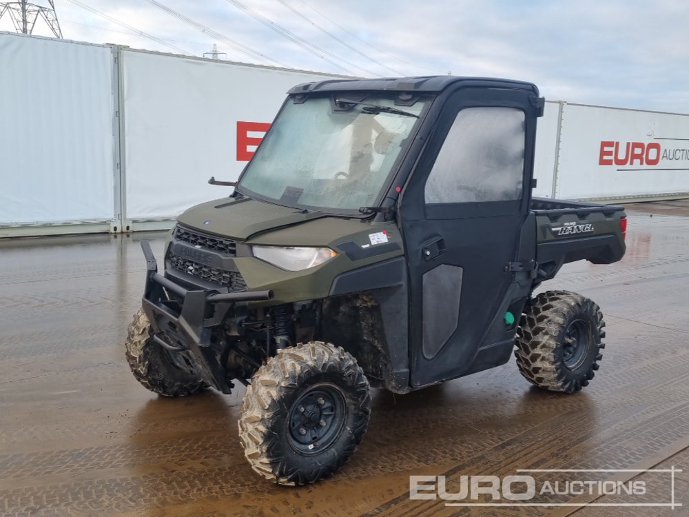 Polaris Ranger 4WD Diesel Utility Vehicle (Category S Insurance Loss) Utility Vehicles For Auction: Leeds -27th, 28th, 29th, 30th November 24 @ 8:00am