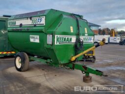 Keenan 100FP Farm Machinery For Auction: Leeds -27th, 28th, 29th, 30th November 24 @ 8:00am full