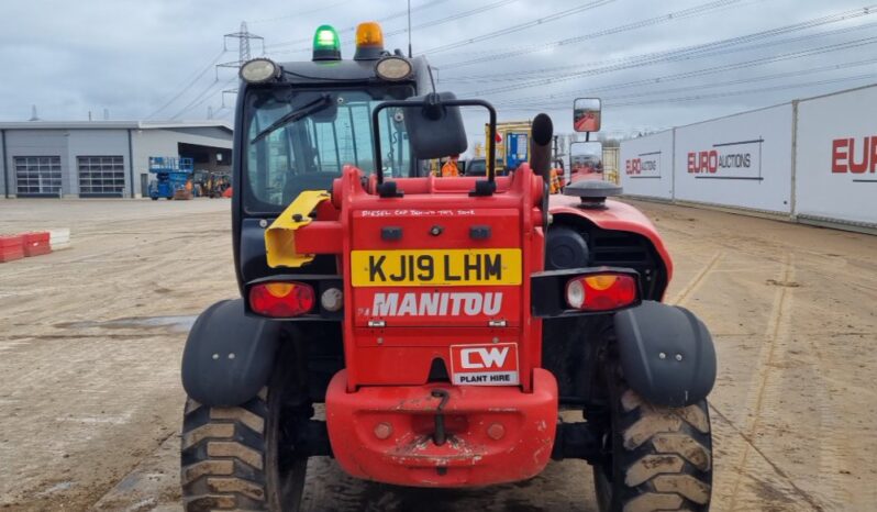 2019 Manitou MT625H Telehandlers For Auction: Leeds -27th, 28th, 29th, 30th November 24 @ 8:00am full