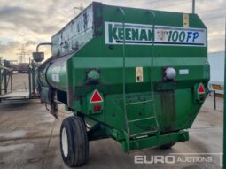 Keenan 100FP Farm Machinery For Auction: Leeds -27th, 28th, 29th, 30th November 24 @ 8:00am full