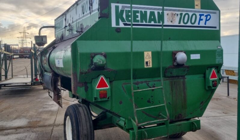 Keenan 100FP Farm Machinery For Auction: Leeds -27th, 28th, 29th, 30th November 24 @ 8:00am full