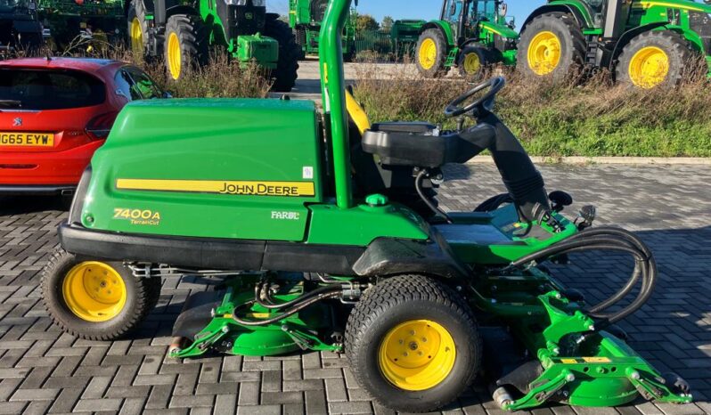 John Deere 7400A mower full