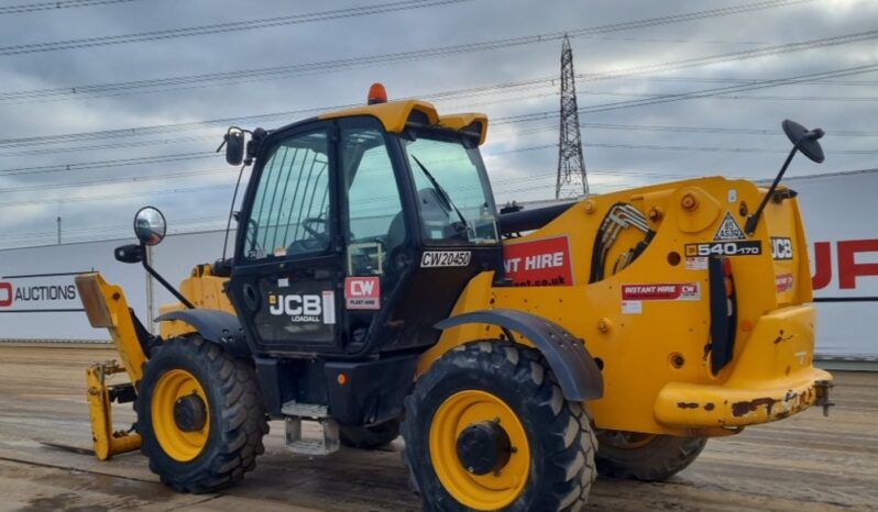 2018 JCB 540-170 Telehandlers For Auction: Leeds -27th, 28th, 29th, 30th November 24 @ 8:00am full