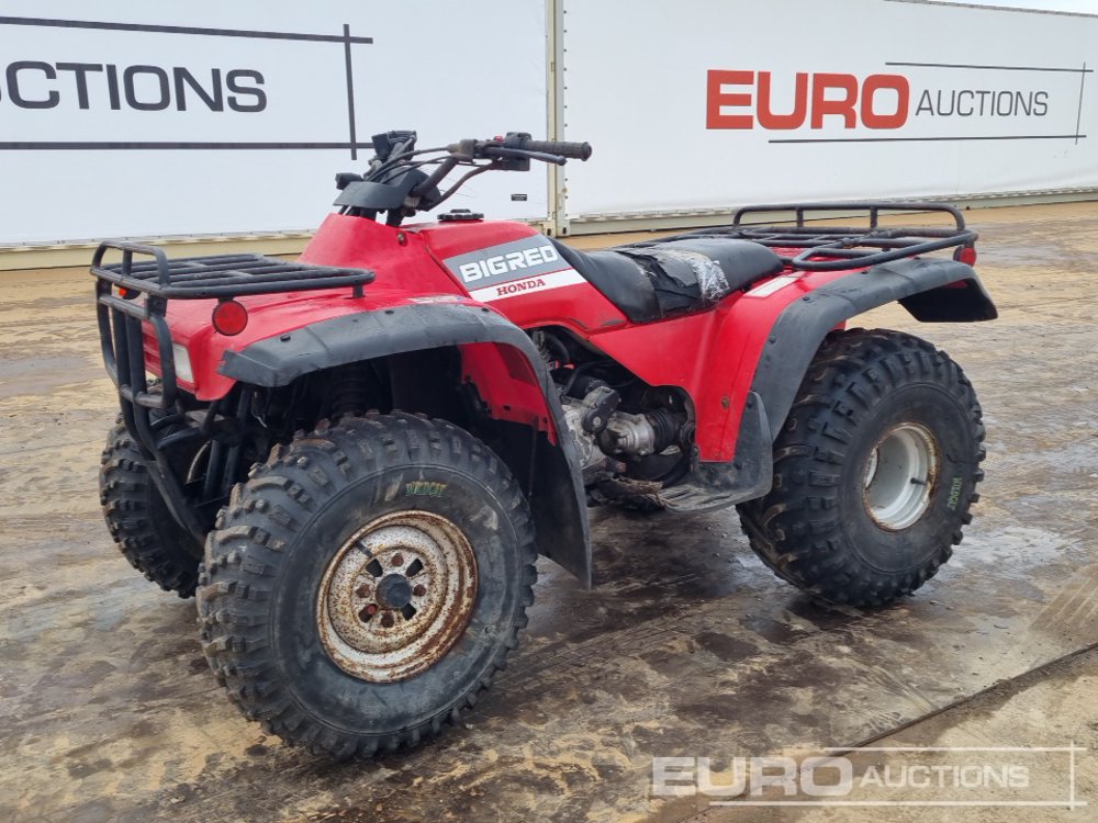 Honda 2WD Petrol Quad Bike ATVs For Auction: Leeds -27th, 28th, 29th, 30th November 24 @ 8:00am