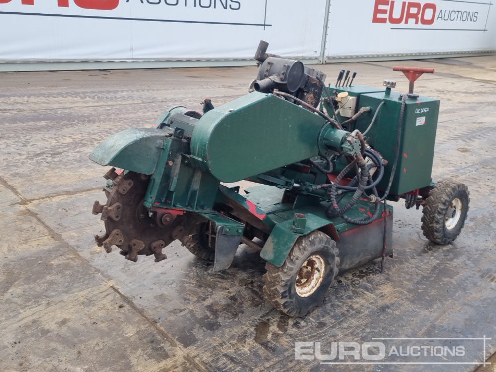 Rayco Pedestrian Stump Grinder, Hatz Diesel Engine Farm Machinery For Auction: Leeds -27th, 28th, 29th, 30th November 24 @ 8:00am