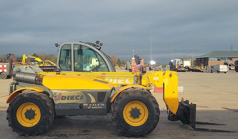 Dieci 45.8TA Telehandlers For Auction: Leeds -27th, 28th, 29th, 30th November 24 @ 8:00am full