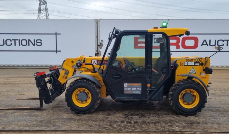 2018 JCB 525-60 Hi Viz Telehandlers For Auction: Leeds -27th, 28th, 29th, 30th November 24 @ 8:00am full